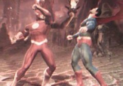 Flash vs. Superman.