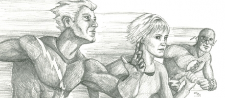 Speedsters by Drawing Power: Quicksilver, Daphne, and the Flash