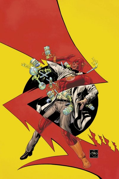 Rebirth 4 Flash: Rebirth #4 - real coloring - Speed Force