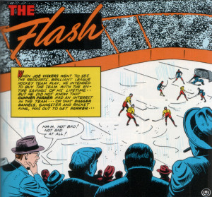 [Splash Page: All-Flash Hockey Game]