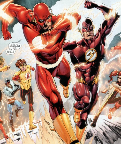 Wally West Costume Comparison - Speed Force