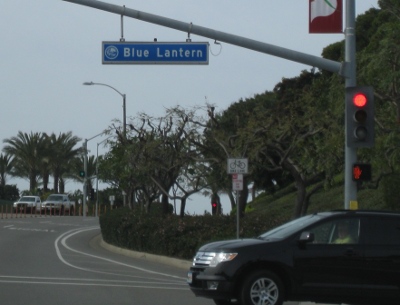 Street sign: Blue Lantern