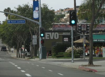 Street Sign: Violet Lantern