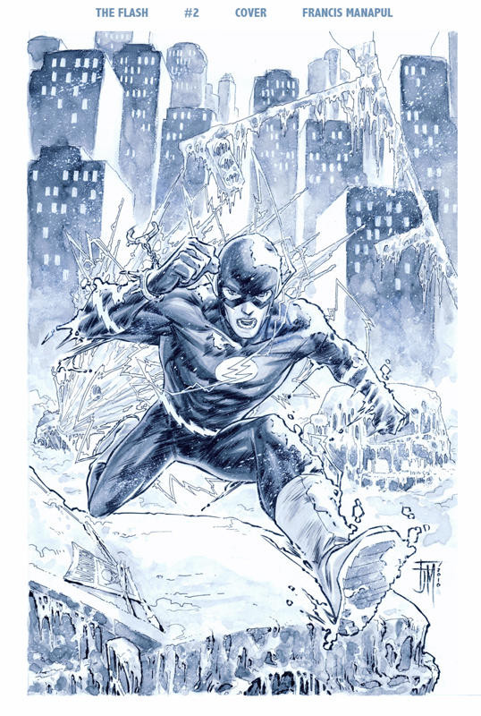 Flash 2 Francis Manapul original