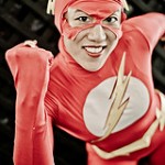 Psykitten Pow as The Flash from Comic-Con International 2010 (photo by Mike Rollerson)