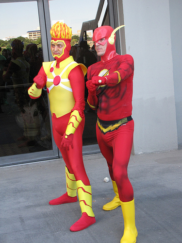 Firestorm and the Flash