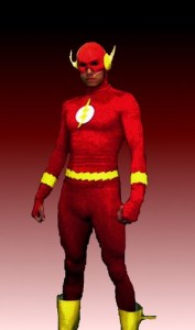 homemade flash halloween costume