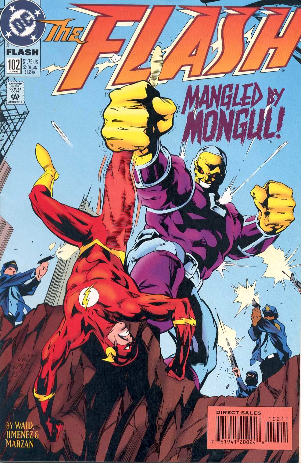 Jay Garrick #018 Rare fig w/card! Heroclix DC 10th Anniversary set The Flash 
