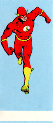 Flash from the 1985 Mayfair DC Heroes RPG