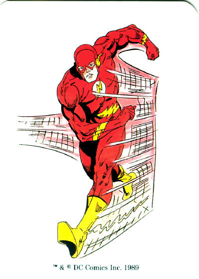 Flash from the 1989 Mayfair DC Heroes RPG