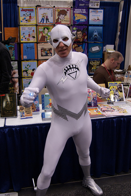 White Lantern Flash cosplay - photo by Sargonas