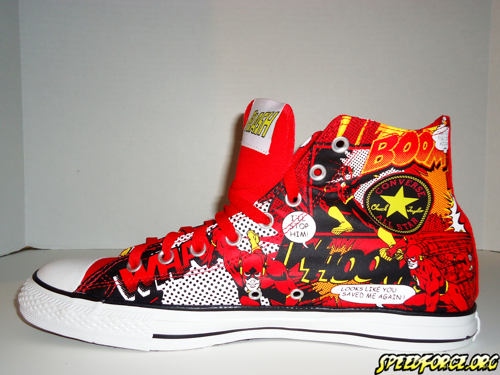 Journeys Exclusive Converse Flash Chucks Have Arrived Speed Force