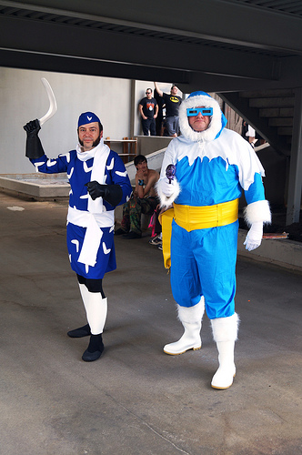 Captain Boomerang and Captain Cold at Dragon*Con 2012 by The Irredeemable Shag