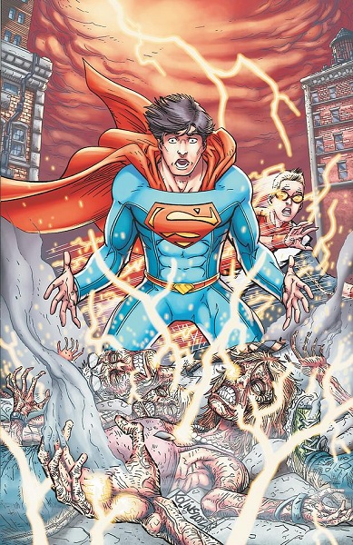 Smallville Season 11 #10 Cover by Scott Kolins