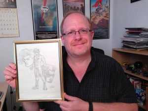 Mark Waid & Impulse Drawing