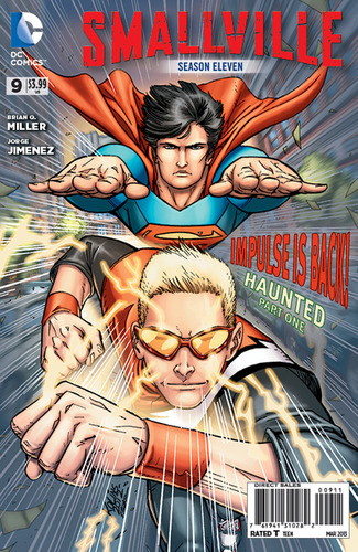 Smallville Season 11 #9 Cover by Scott Kolins