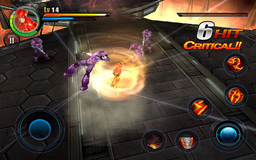 Justice League: Earth's Final Defense - Flash in Combat