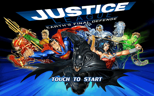 Justice League: Earth's Final Defense (Title Screen)