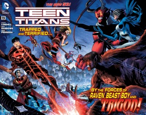 Teen Titans 19 cover