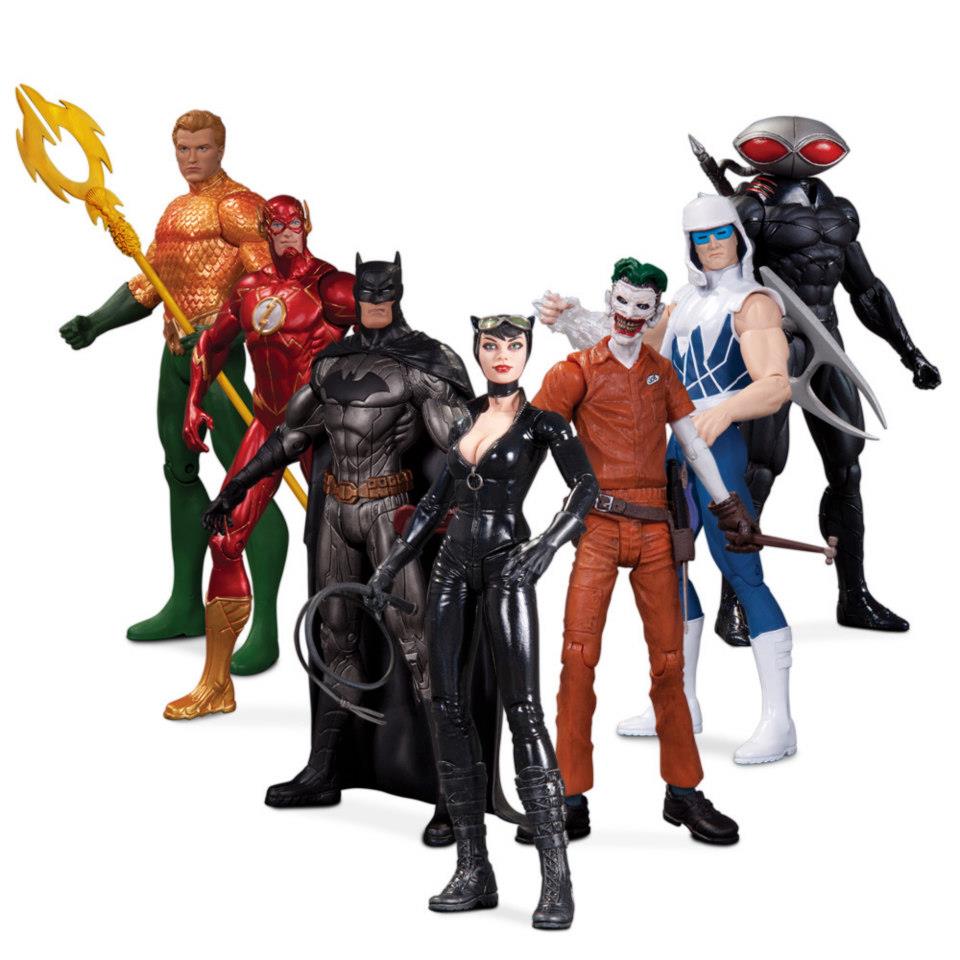 set league figure new 52 justice action 7 New Villains Super Superheroes DC 52 Collectibles' Vs.