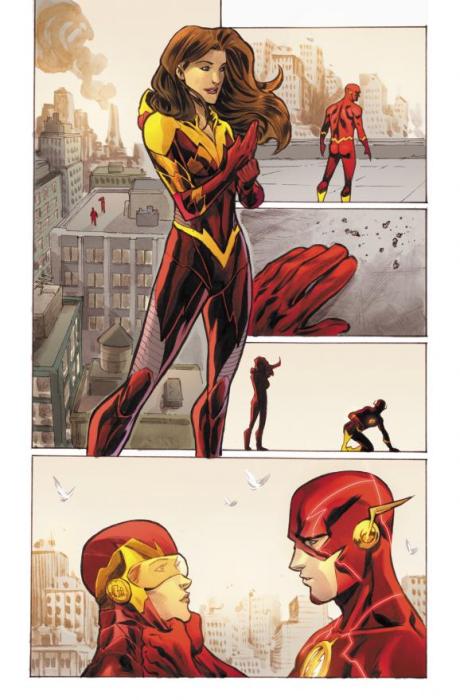 Iris Suits Up in Flash #22 - Speed Force