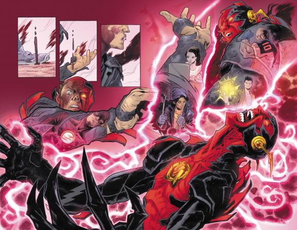 Reverse Flash #1 Art Preview