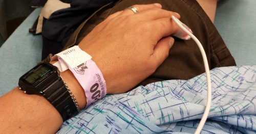 Stuck in the ER with a Comic-Con Wristband