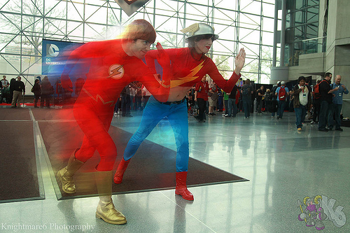 Wally West vs Jane Garrick (NYCC 2013)