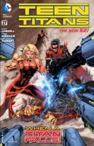 Teen Titans 27 cover