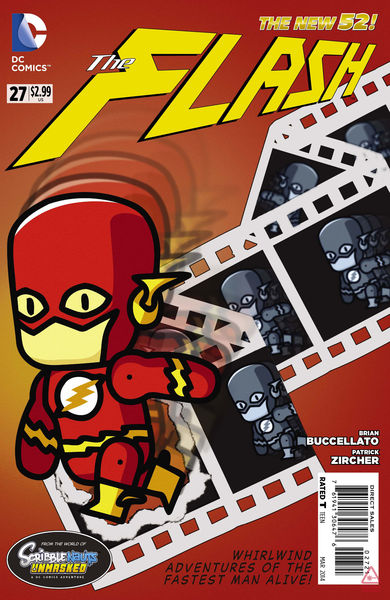 Flash #27 Scribblenauts Variant Cover