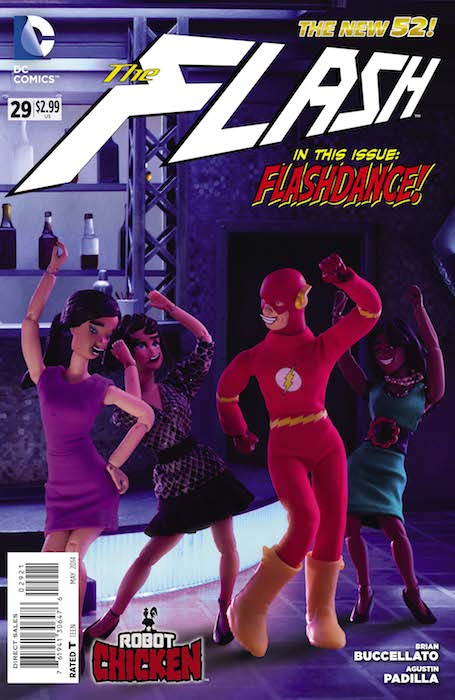 Flash #29 - Robot Chicken Variant Cover