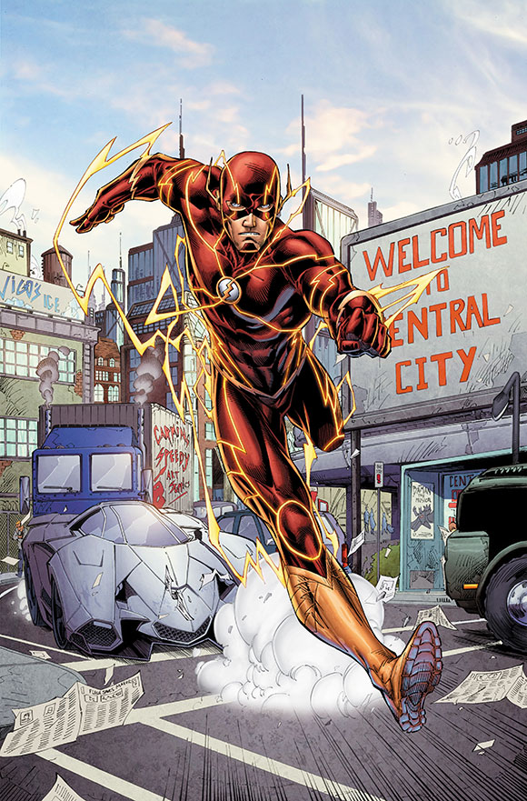 Flash - Five Years Later - before: Barry Allen