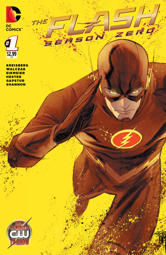 Flash Season Zero #1 variant cover by Francis Manapul