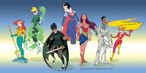 Disney Princess Justice League