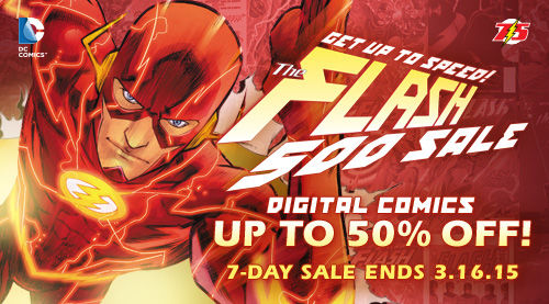 Flash 500 Sale (ComiXology)