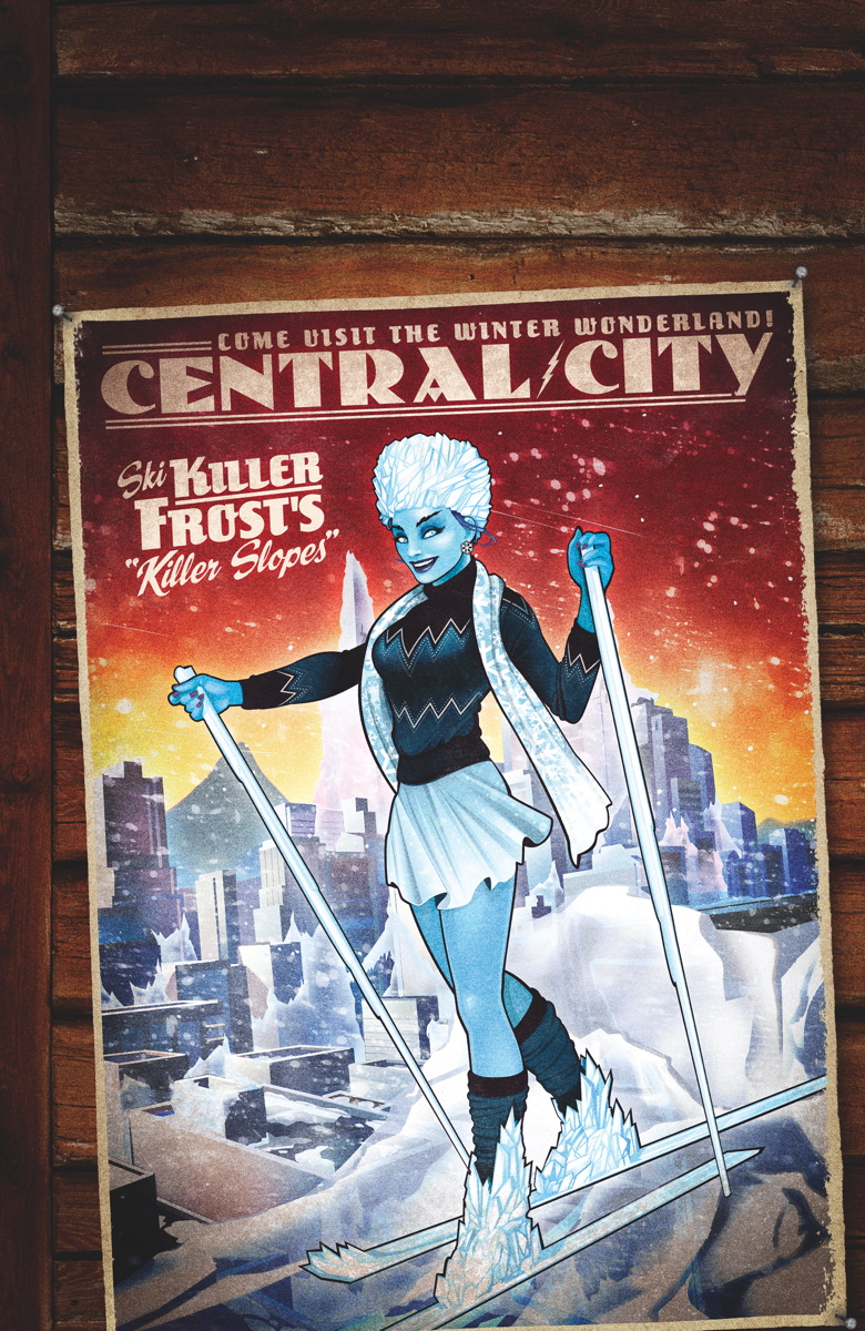 Flash #43 DC Bombshells Variant Cover Featuring Killer Frost by Ant Lucia -  Speed Force