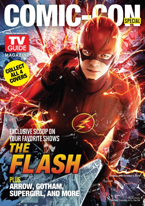 The Flash TV Guide Cover SDCC 2015