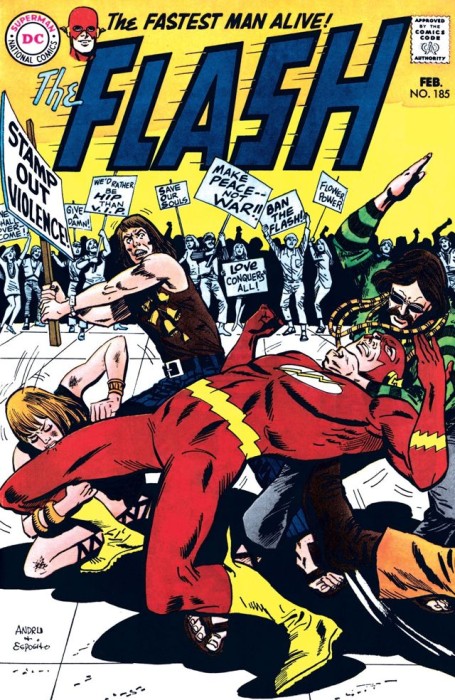 Flash #185: Flash vs. Hippies.