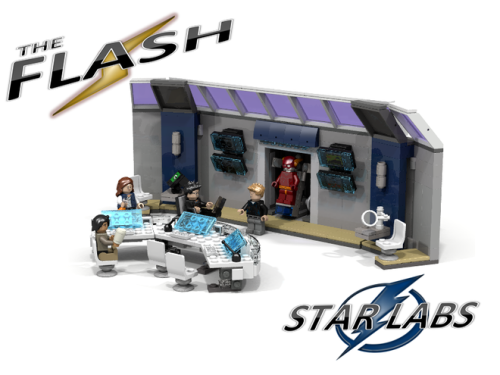 Flash STAR Labs LEGO Idea