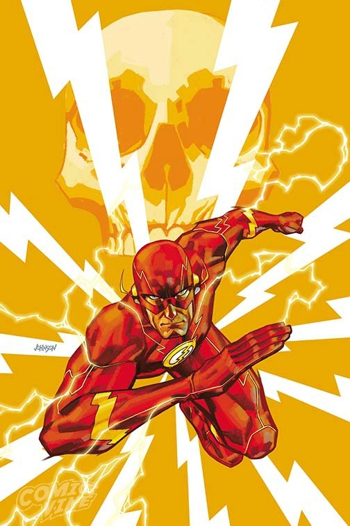 Flash #1 Variant Cover by Dave Johnson - Speed Force