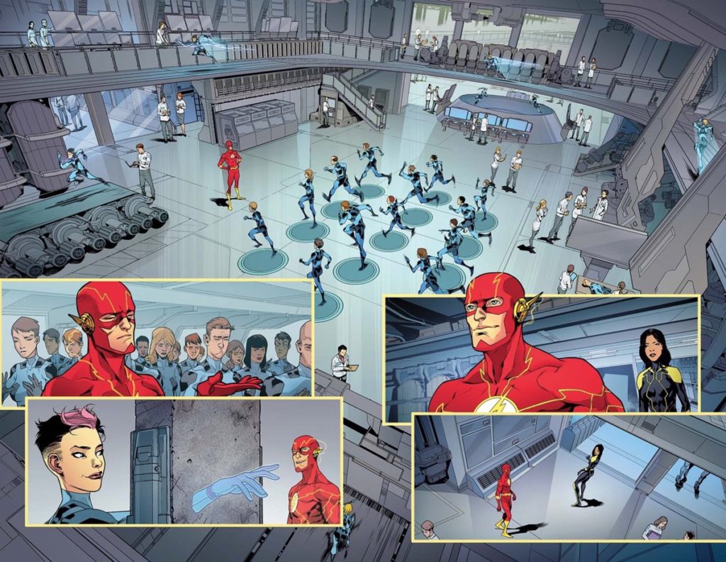 Flash & SDCC Day 2 New Speedsters at STAR Labs Speed Force